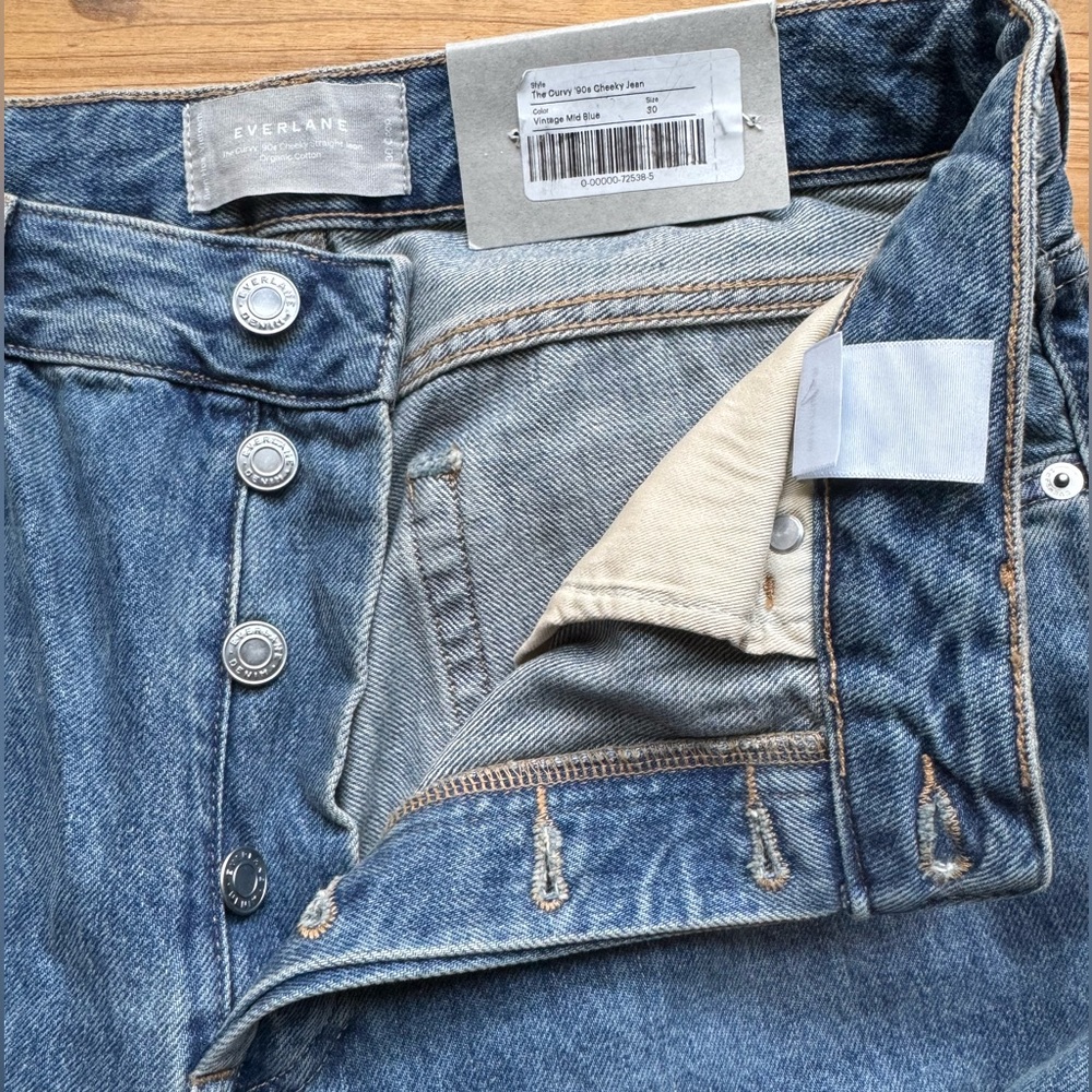 NWT EVERLANE Cheeky 90s Ankle Jeans 30 - Picture 11 of 11
